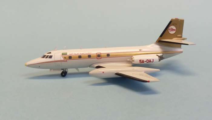 Lockheed L-1320 JetStar 8 Libyan Arab Airlines - 1/200 Scale (Inflight 200)(IF3291116)(TAS6101)