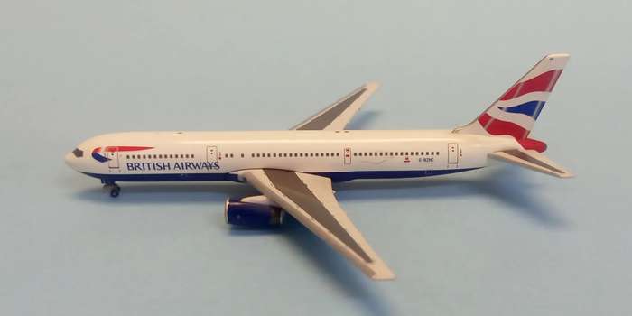 Boeing 767-300 British Airways - 1/500 Scale (Inflight 500)(IF5763007)(PW1001)