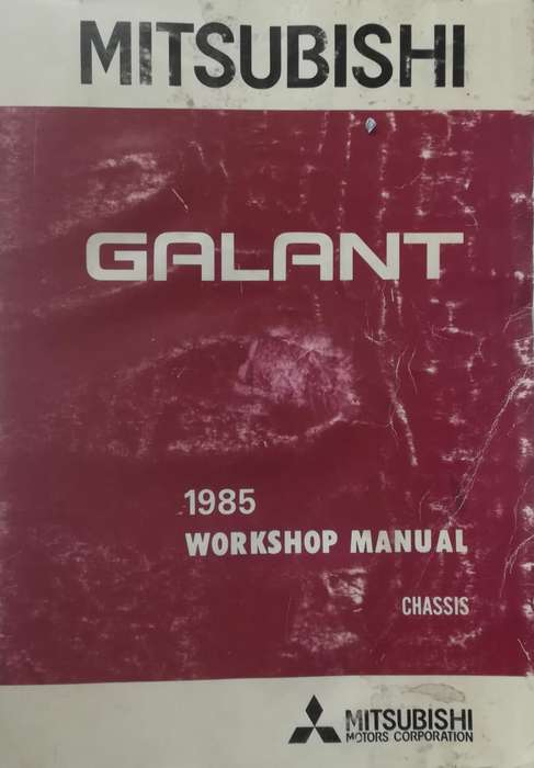 Mitsubishi Galant 1985 Workshop Manual (PWGE8411)