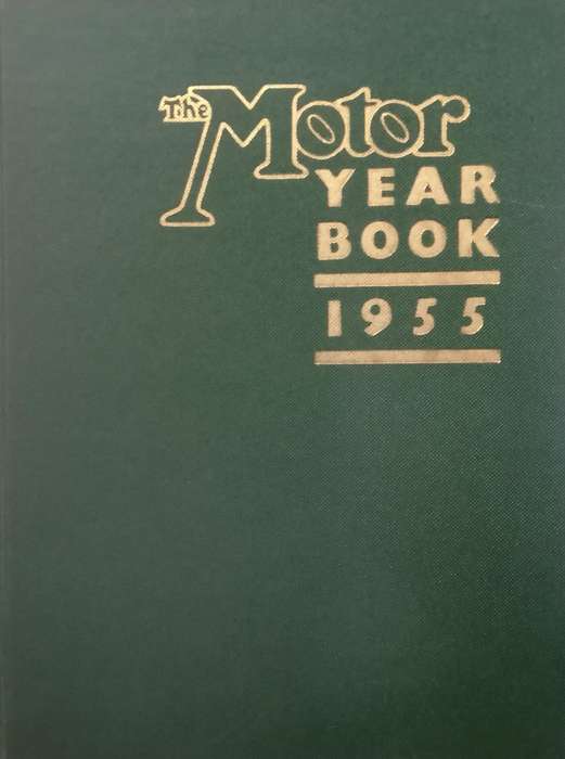 The Motor Year Book 1955 (TMYB55) PRICE NEGOTIABLE