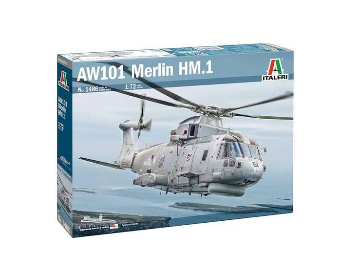 AW101 Merlin HM.1 - 1/72 Scale Italeri 1486