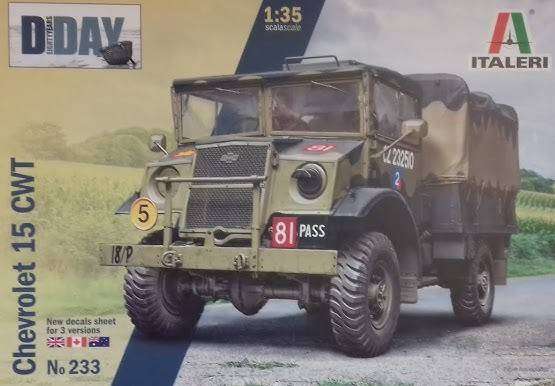 Chevrolet 15CWT Truck - 1/35 Scale Italeri 233