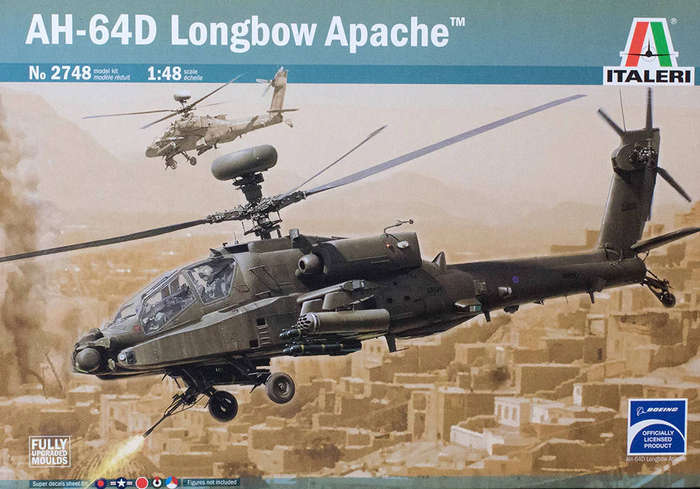 AH-64D Longbow Apache - 1/48 Scale Italeri 2748