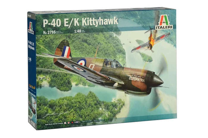 Curtiss P-40E/K Kittyhawk - 1/48 Scale Italeri 2795
