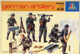German Artillery 1/35 Scale Italeri 301