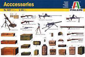 Accessories - 1/35 Scale Italeri 407