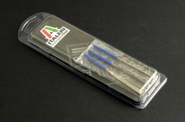Mini Diamond File Set - 100mm (3) Italeri 50820