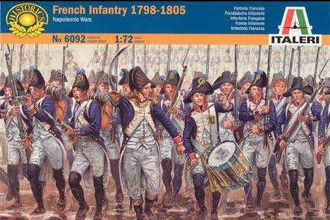 Napoleonic Wars - French Infantry - 1/72 Scale Italeri 6092