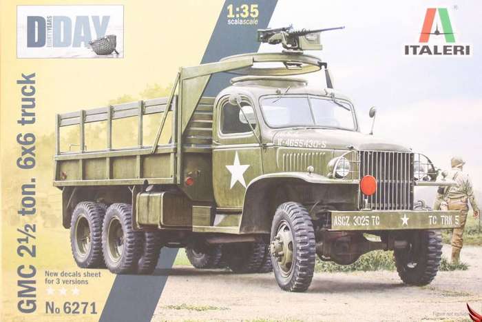 US Army 2.5t Cargo Truck - 1/35 Scale Italeri 6271
