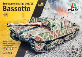 Semovente M43 Bassotto - 1/35 Scale Italeri 6751
