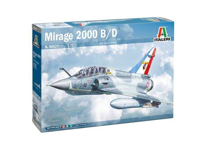 Mirage 2000 B/D - 1/72 Scale Italeri 90023
