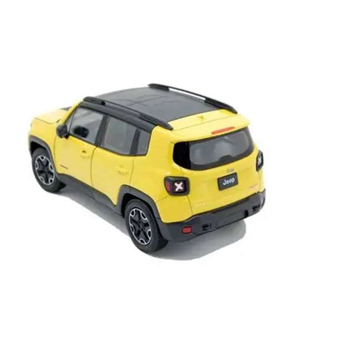 Jeep Renegade Trailhawk Yellow 1/24 Scale WELLY 24071YELLOW