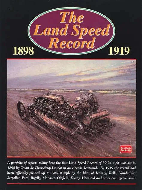The Land Speed Record 1898-1919 (1855205130)(9781855205130)