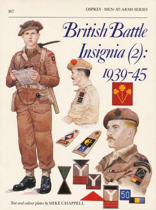 British Battle Insignia (2) 1939-45 (MAA-187)