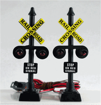 Rail Road Cossing Signal c/w relay h0 scale Model Power MOD1-1681