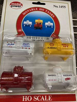 4 Off 3500 Gallon Drums - N Gauge Model Power MOD1455