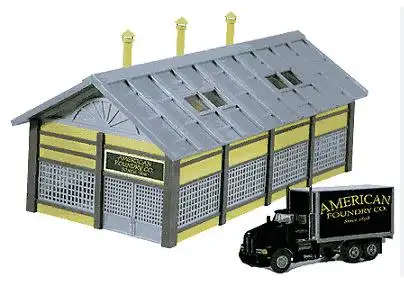 American Foundry with Truck Built UP - HO Scale Model Power 771