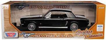Ford Mustang Hardtop Black 1964  - 1/18  (Motormax MOT73164)