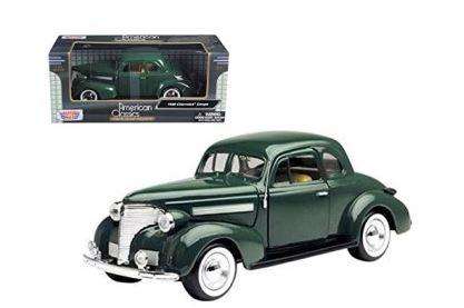 Chevrolet Coupe  Green 1939 - 1/24  (Motormax MOT73247)