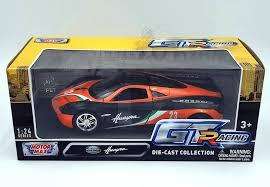 Pagani Huayra Gt Racing Orange/Blk #23 - 1/24  (Motormax MOT73798)