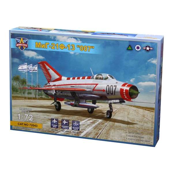 MiG-21F-13 "007"  - 1/72 Scale Modelsvit MSVIT72043