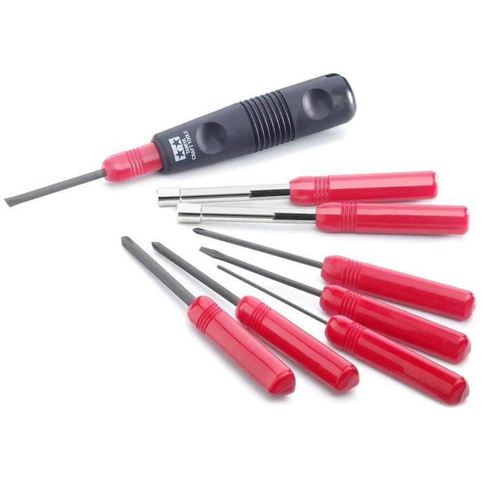 Builders 8 Screwdriver Set TAMIYA 74023