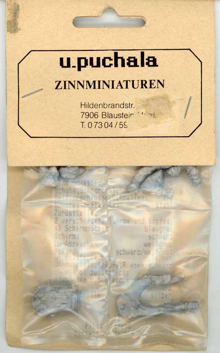 Luftwaffe Me.109 Pilot - 54mm (U Puchala)(P13)(AN1017A)