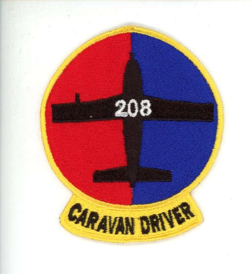208 Caravan Driver Patch