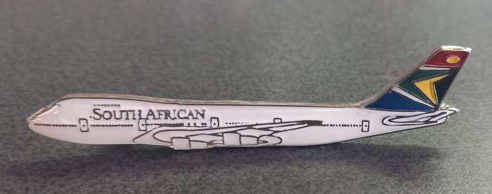 SAA Boeing 747-200 Metal Pin 21