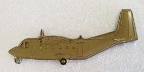 SAAF CASA 212 Light Grey Metal Pin 11