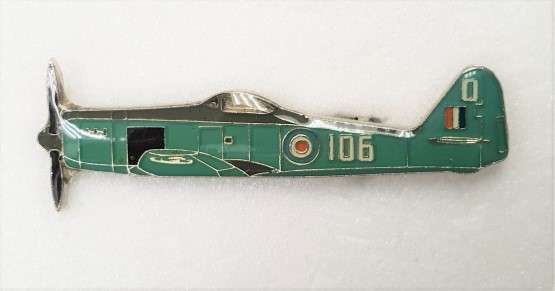 Sea Fury (Green) Metal Pin 5