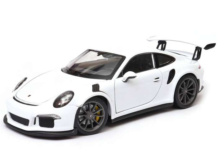 Porsche 911 GT3 RS Pullback White 2016 1/35 Scale WELLY 43746CW