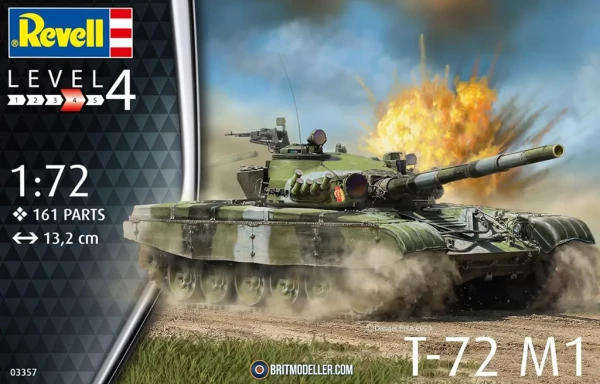 T-72 M1 Tank - 1/72 Scale Revell 03357