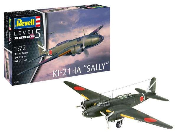 Mitsubishi Ki-21-1A Sally - 1/72 Scale Revell 03797