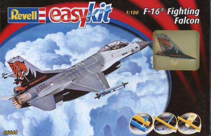 F-16 Fighting Falcon Easy Kit 1/100 Revell 06644