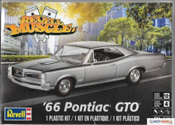 Pontiac GTO 1966 - 1/25 Scale Revell 14479