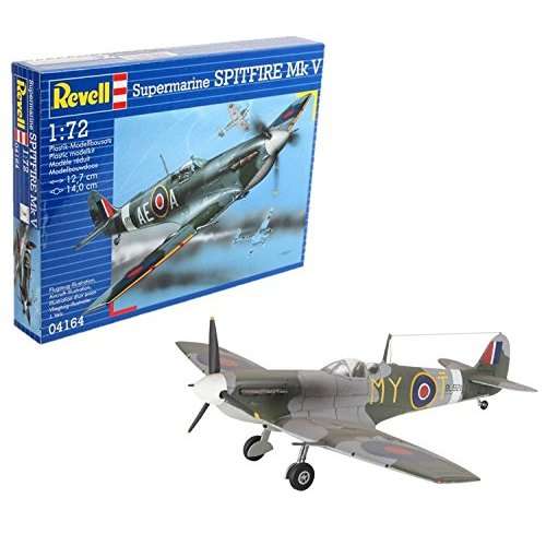 Model Set Spitfire Mk.V 1/72 Scale REVELL 64164