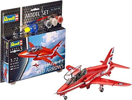 Model Set BAe Hawk T.1 "Red Arrows" 1/72 Scale REVELL 64921