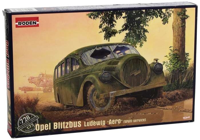 Opel Blitzbus "Ludewig" - 1/72 Scale Roden 728