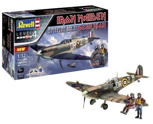 Gift Set Spitfire MK.II "Aces High" IM 1/32 Scale REVELL 05688