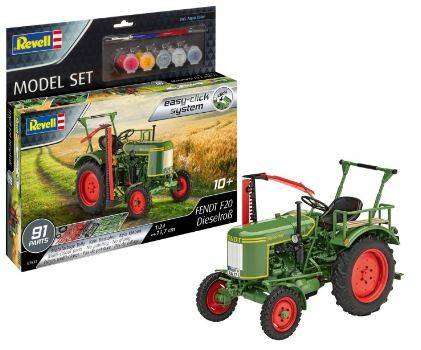 Model Set Fendt F20 Tractor (Easy Click System) 1/24 Scale REVELL 67822
