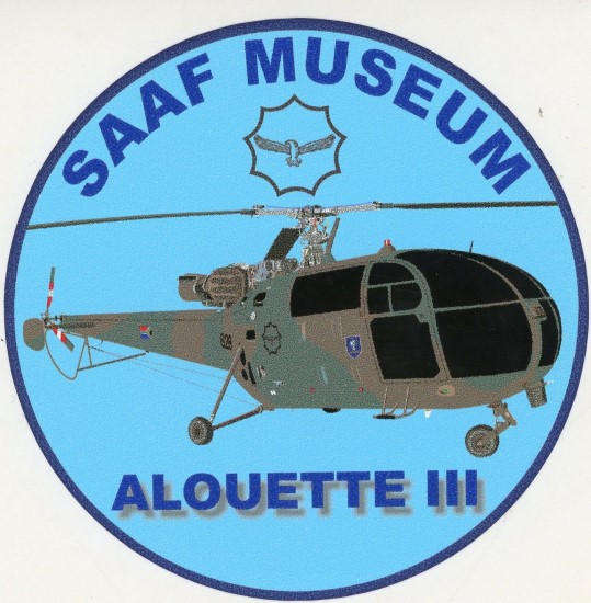 SAAF Museum Alouette III Sticker (SM17)