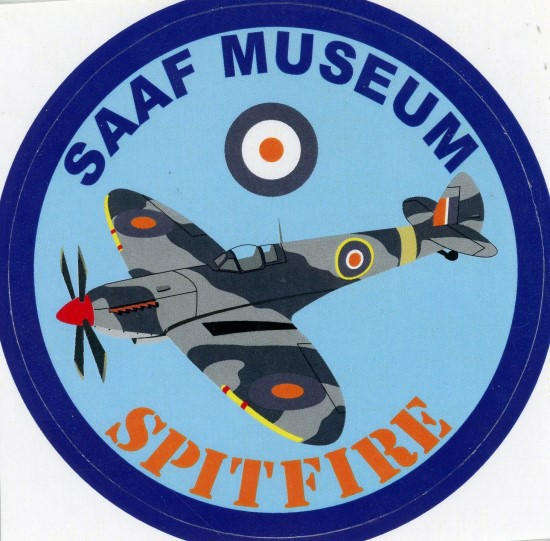 SAAF Museum Spitfire Sticker (SM2)