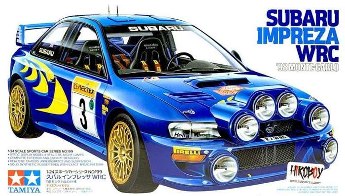 Subaru Impreza WRC - 1/24 Scale (Tamiya 24199)