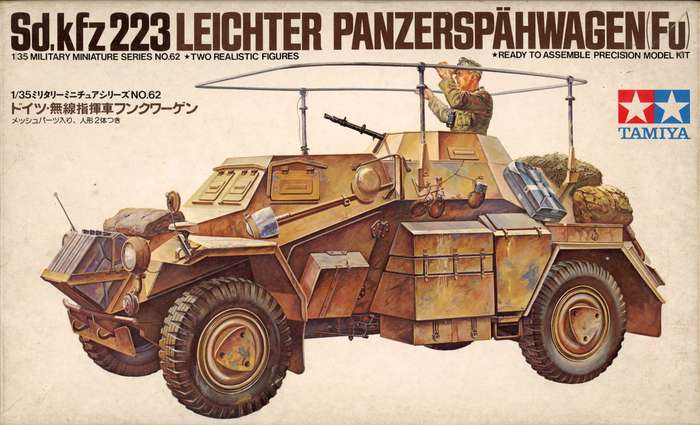 Sd.Kfz 223 Leichter Panzerspahwagen - 1/35 Scale (Tamiya)(TAMMM162)(ON0208)