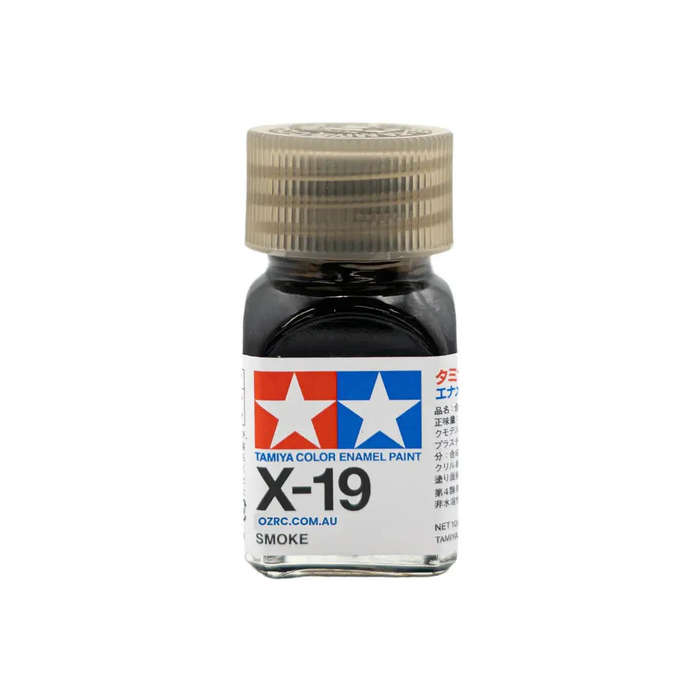 Smoke Enamel Paint 10ml Tamiya X-19