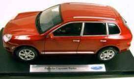 Porsche Cayenne Turbo Plum Red 2006 1/18 Scale WELLY 12529R