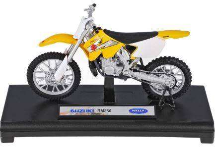 Suzuki RM250 1/18 Scale WELLY 12801PW