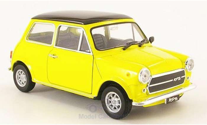 Mini Cooper 1300 Yellow 1/24 Welly 22496YELLOW
