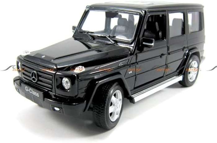Mercedes-Benz G Class (Black) 2009 - 1/24 Scale (Welly WEL24012BK)